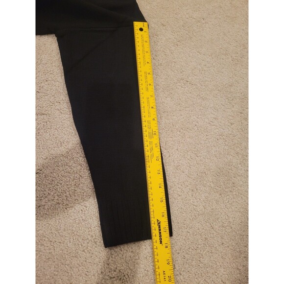 New wo Tag Madisonne Long LineOpen Cardigan Sweater Women's Large Black Pockets - Picture 6 of 9